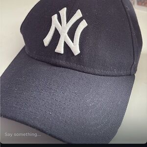 Black NY Logo Cap